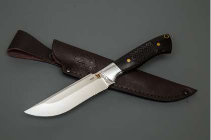 Нож "Таежный-2" (Bohler N690, граб резной, цельнометаллический)