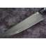Нож Шеф-повар-5, клинок из стали тигельный булат, цельнометаллический, накладки G10