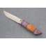 Нож "Финский" (М390, стабилизированная карельская береза, мозаичный пин, резьба), фото 4
