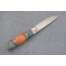 Нож "Рысь" (М390, стабилизированная карельская береза, резьба, мозаичный пин), фото 4