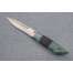 Нож "Перо" (М390, стабилизированная карельская береза, граб, резьба), фото 4