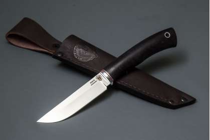 Нож "Грибник-3" (Кованая 95Х18, мореный граб)