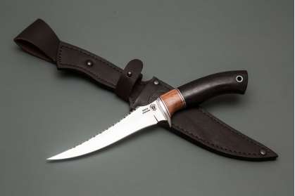 Нож "Рыбак-2" (кованая 95Х18, премиум граб)