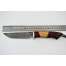 Нож "Варан" (Алмазная сталь ХВ-5, стабилизированная карельская береза, карельская береза, художественный пин)