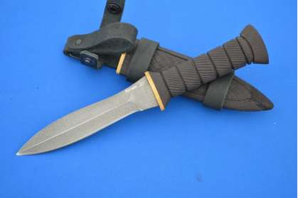Нож "Гладиатор" (Тигельный булат, граб резной) деревянные ножны