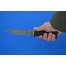 Нож "Гладиатор" (Тигельный булат, граб резной) деревянные ножны, фото 3