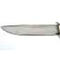 Нож "Коршун" (Булат, художественное литье мельхиор, корень ореха), фото 3