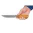 Нож Коршун, сталь булат, художественное литье мельхиор, рукоять стабилизированная карельская береза
