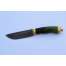 Нож "Лиса" (Булат, литье латунь, стабилизированная карельская береза), фото 2