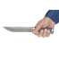 Нож "Таежный" (Булат, дюраль, стабилизированная карельская береза, резьба, инкрустация), фото 2