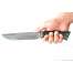 Нож "Турист" (Булат, художественное литье мельхиор, стабилизированная карельская береза), фото 3