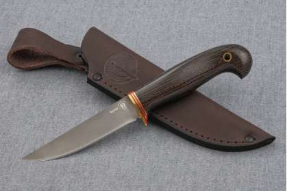 Нож Грибник-2, сталь булат, рукоять венге