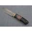 Нож "Лиса" (Булат, граб, стабилизированная карельская береза, мозаичный пин), фото 4