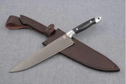 Нож "Шеф-Повар-4" (Булат, цельнометаллический, дюраль)