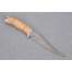 Нож "Рыбак-2" (Тигельный булат, береста, дюраль), фото 3