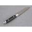 Нож Шеф-повар-1, сталь булат, цельнометаллический,  накладки дюраль, граб