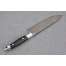 Нож Шеф-повар-3, сталь булат, цельнометаллический, накладки дюраль, граб