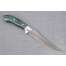 Нож Рыбак-2, сталь булат, цельнометаллический, рукоять стабилизированная карельская береза