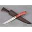 Набор ножей для кухни №6 (Elmax, стабилизированная карельская береза) + подставка под ножи в подарок, фото 4