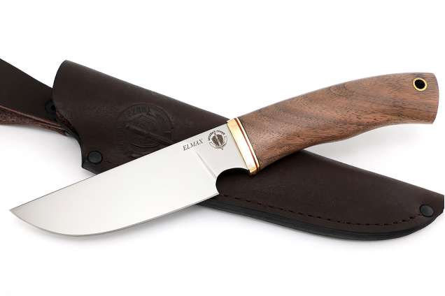 Нож "Бизон" (ELMAX, корень ореха)