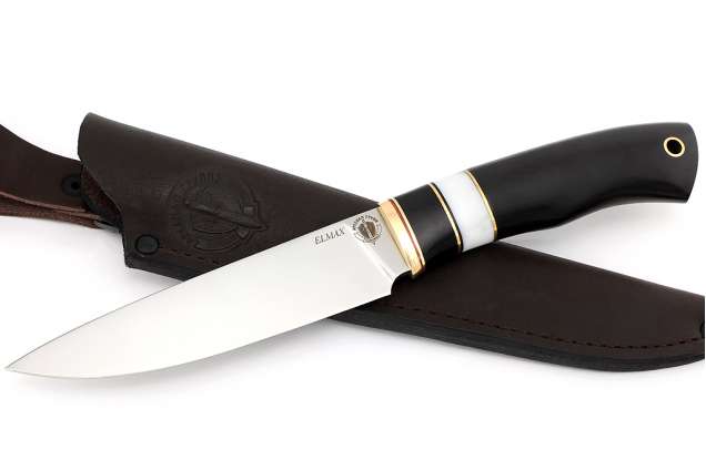 Нож "Рысь-2" (ELMAX, граб, камень)