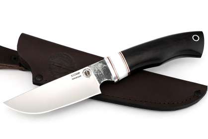 Нож "Бизон" (Х12МФ, искусственный камень, граб)