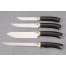 Набор ножей для кухни №5 (Х12МФ, граб) + подставка под ножи в подарок, фото 3