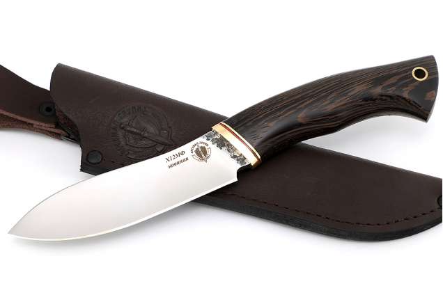  Нож "Лань"  (Х12МФ, венге)