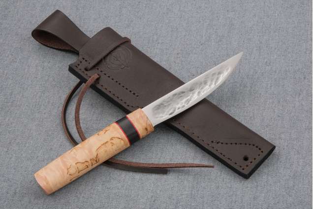 Нож "Якутский-2" (Х12МФ, карельская береза, граб)