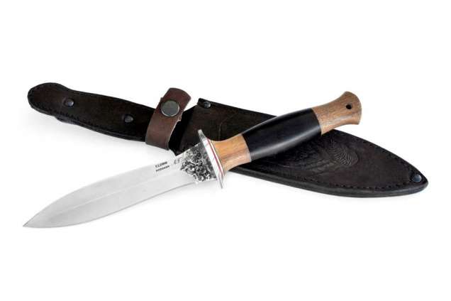 Нож "Гладиатор" (Х12МФ, граб, орех)