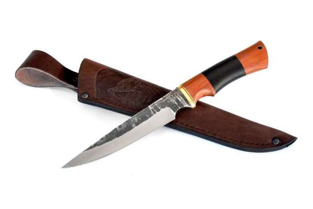 Нож "Каратель" (Х12МФ, граб, бубинга)