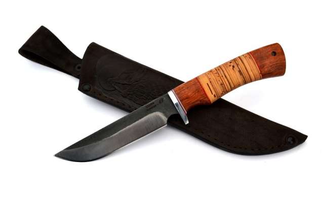 Нож "Варан" (Х12МФ, бубинга, береста)