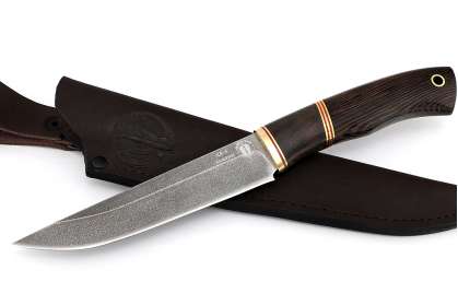 Нож "Финский-2" (Алмазная сталь ХВ-5, премиум, венге)