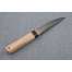 Нож "Якутский-2" (Алмазная сталь ХВ-5, граб, карельская береза), фото 4