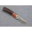 Нож "Грибник" (Алмазная сталь ХВ-5, венге, бубинга)
