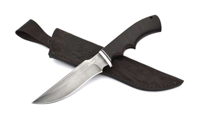 Нож "Таежный-2" (Алмазная сталь ХВ-5, граб, под 2 пальца)