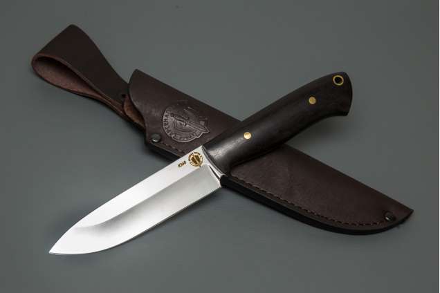 Нож "Арсенал" (Bohler К340, цельнометаллический, накладки граб)