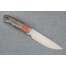 Нож "Рысь", сталь BOHLER M398, рукоять стабилизированная карельская береза, стабилизированный кап клена