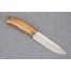 Нож "Арсенал" (S390, стабилизированная карельская береза, янтарная)
