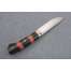 Нож "Лиса" (S390, граб, стабилизированная карельская береза, мозаичный пин, резьба), фото 5