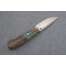 Нож "Бобр-2" (S390, стабилизированная карельская береза, мозаичный пин), фото 5
